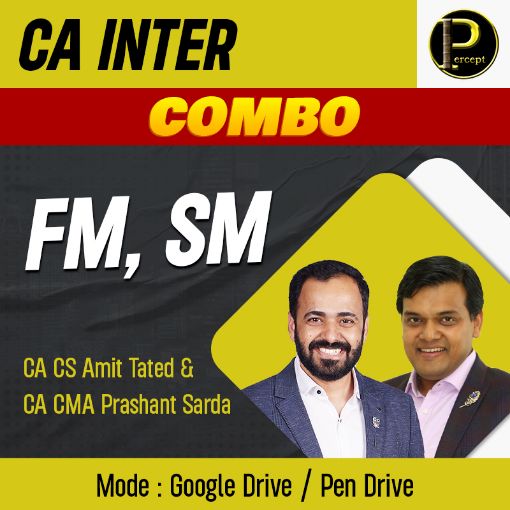 Picture of CA Inter FM By CA Prashant Sarda , SM By CA CS Amit Tated New Syllabus 