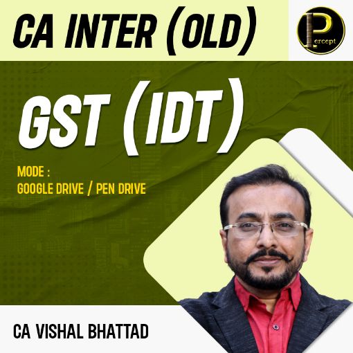 Picture of GST (IDT) By CA Vishal Bhattad