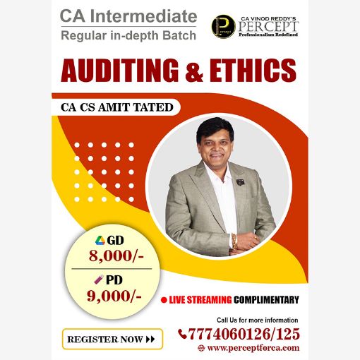 Picture of Auditing and Ethics By CA Amit Tated