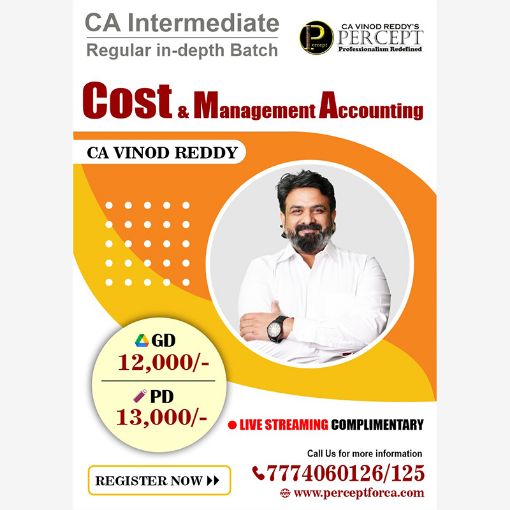Picture of Cost & Management Accounting by CA Vinod Reddy