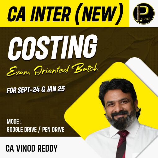 CA Inter Costing Exam Oriented Batch For Sept-24 & Jan 25 By CA Vinod Reddy