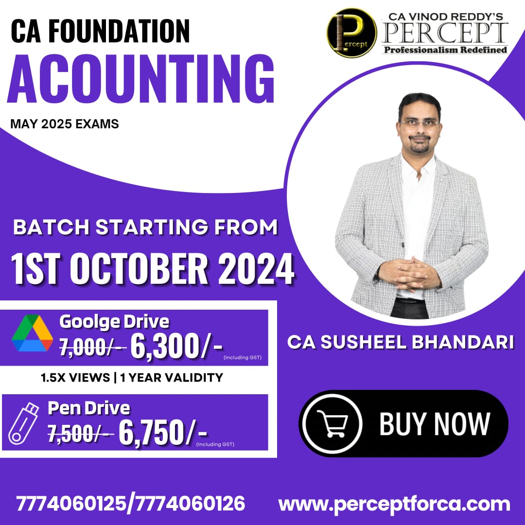 CA FOUNDATION ACOUNTING MAY 2025 EXAMS
