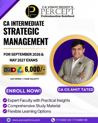 Picture of CA INTER SM FOR SEPTEMBER 2026 ,JANUARY 2027 & MAY 2027 BY CA AMIT TATED