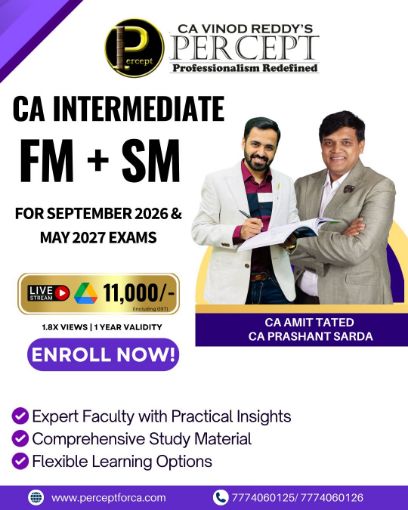 Picture of CA INTER FM + SM FOR SEPTEMBER 2026 ,JANUARY 2027 & MAY 2027