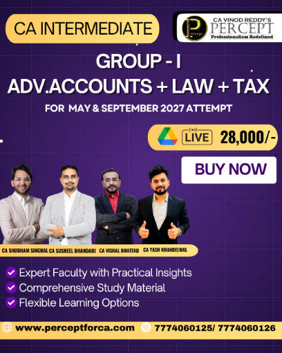 Picture of CA Inter Adv. Acc + Laws + DT + GST - Group 1 ( Combo )