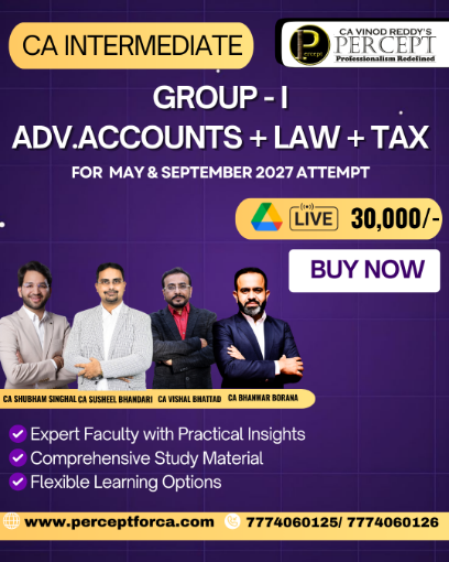 Picture of CA Inter Adv. Acc + Laws + DT + GST - Group 1 ( Combo )
